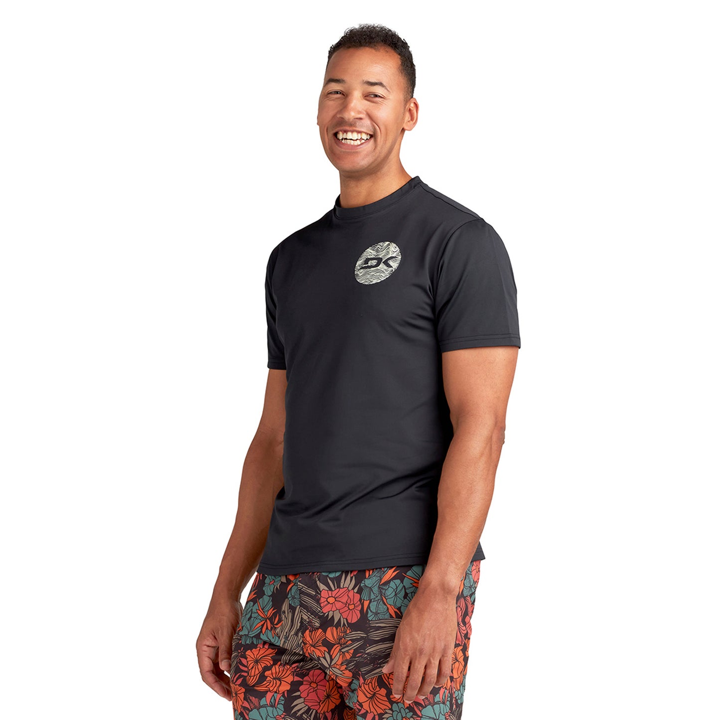 MEN'S MISSION LOOSE FIT S/S RASHGUARD CREW